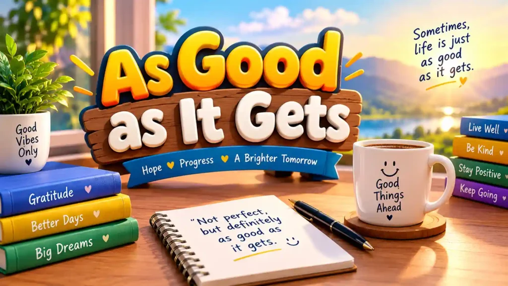 As Good as It Gets Quotes