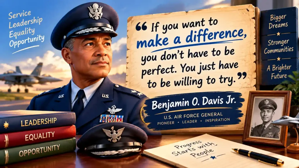Benjamin O Davis Jr Quotes