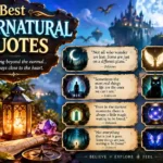 Best Supernatural Quotes