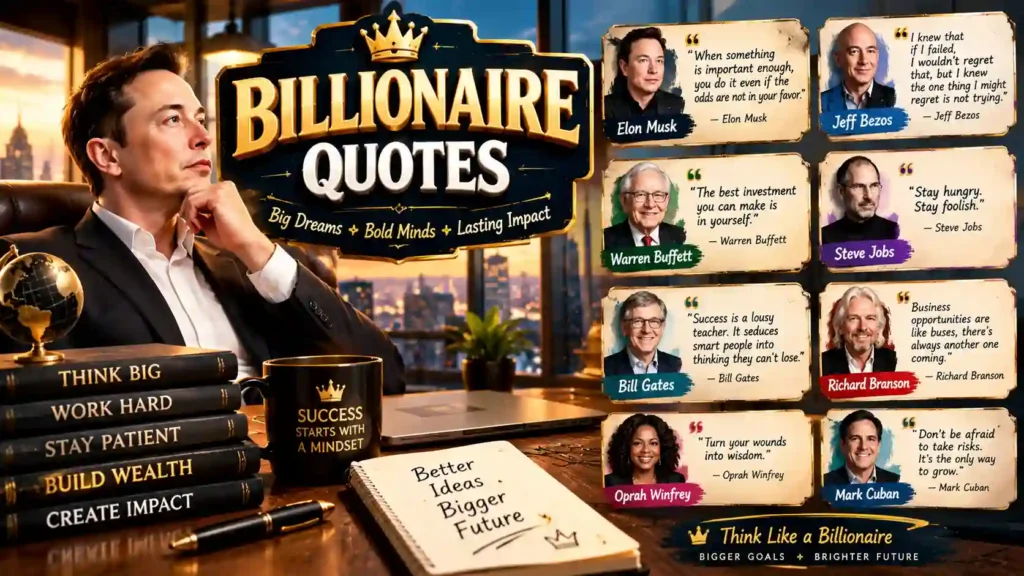 Billionaire Quotes
